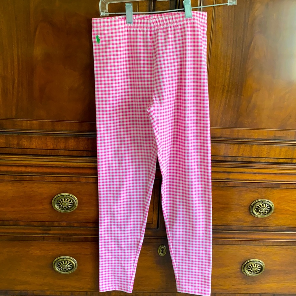 Ralph Lauren Polo gingham leggings